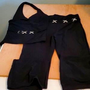 2PC Helium Autnentique Paris Halter/Spandex outfit.